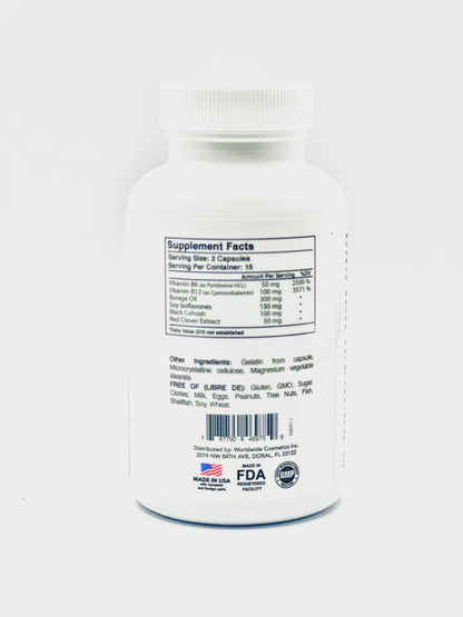 Menopause Supplement 30 Capsules.