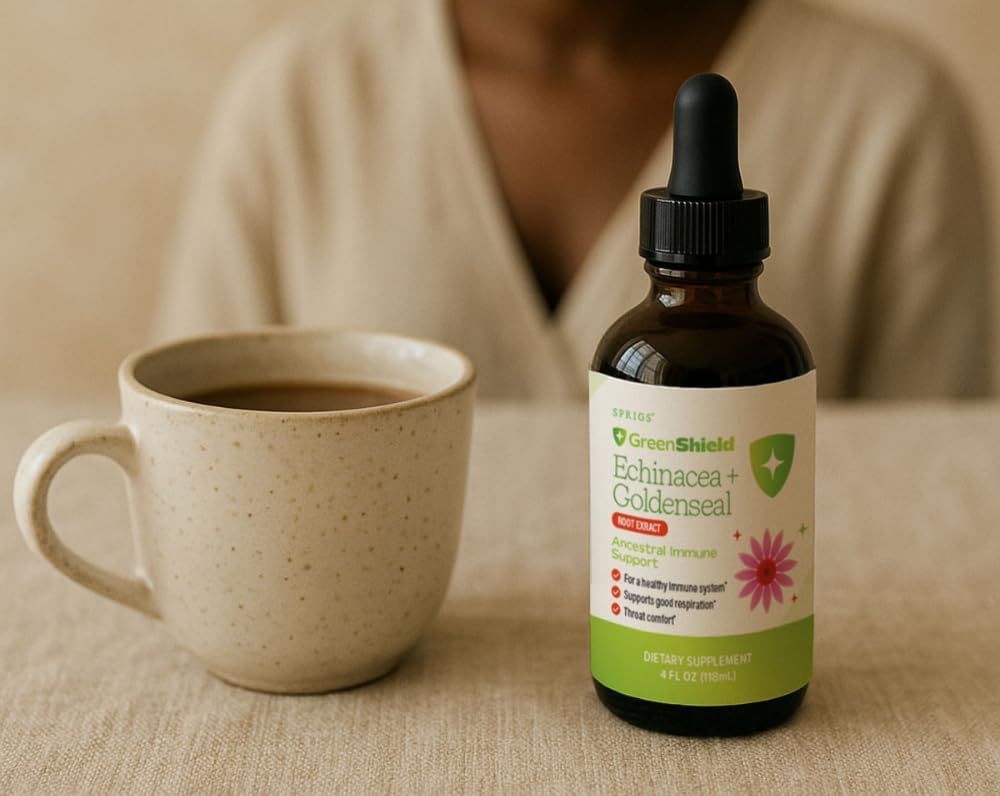 SPRIGS Echinacea and Goldenseal Root Extract 4oz