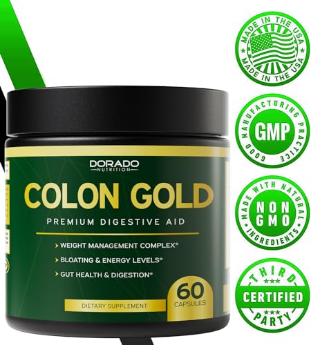 Colon Cleanse and Gut Detox for Weight Management & Digestive Support - Cascara