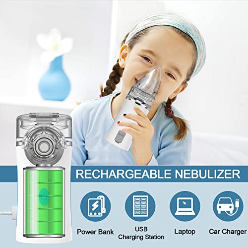 Portable Nebulizer - Rechargeable Nebulizer Machine for Adults and Kids