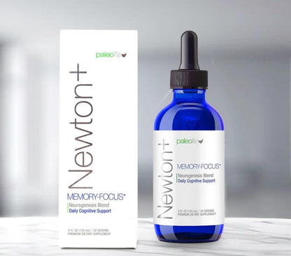 Newton+ Premium Brain Supplement for Memory, Focus and Concentration. Enhances Cognitive processes and Mental Clarity. 30 Servings