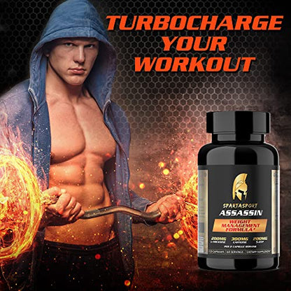 Spartasport Assassin Weight Management Formula - Weight Loss Pills for Women Men