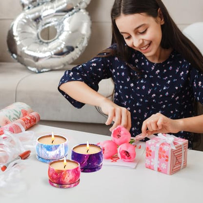 Scented Candles Gift Set, 3 Pack Soy Candles Gift Set Candles for Home Scented, Gifts for Women Men