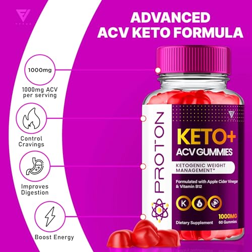 Proton Protein Keto ACV Gummies, Proton Keto + ACV Gummies Advanced Weight Loss