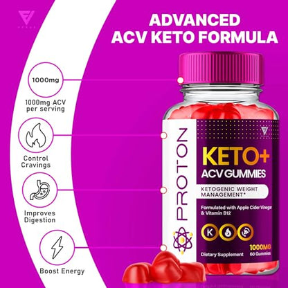 Proton Protein Keto ACV Gummies, Proton Keto + ACV Gummies Advanced Weight Loss