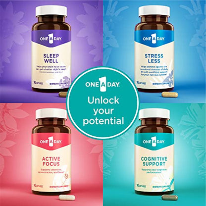 One A Day Cognitive Supplement – Brain Supplement to Support Cognitive Performance