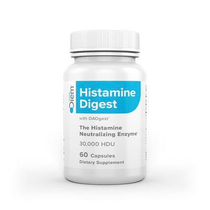 Omne Diem Histamine Digest DAO 30,000 HDU - 60 Caps - Histamine Neutralizing 