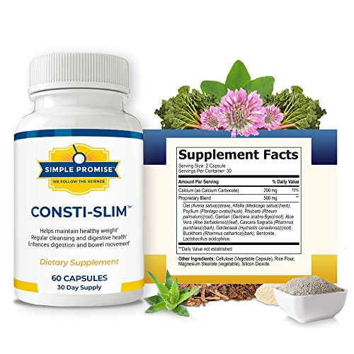 Simple Promise - Consti-Slim - Natural Digestion and Weight Support