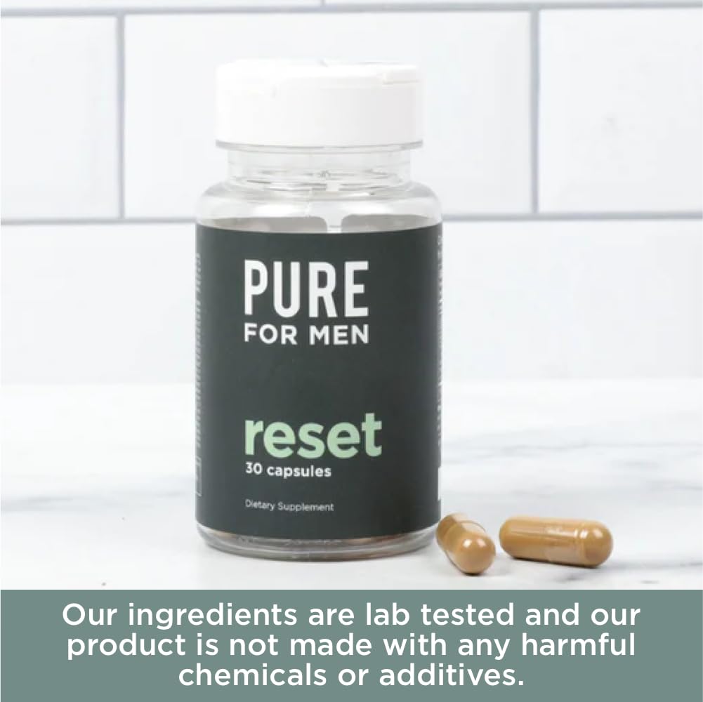 Pure for Men Detox Supplement, Reset | Promotes Digestive & Gut Health