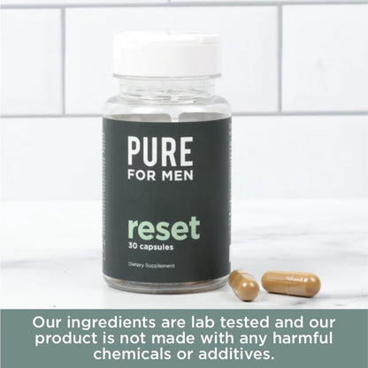 Pure for Men Detox Supplement, Reset | Promotes Digestive & Gut Health