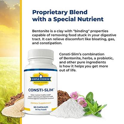 Simple Promise - Consti-Slim - Natural Digestion and Weight Support