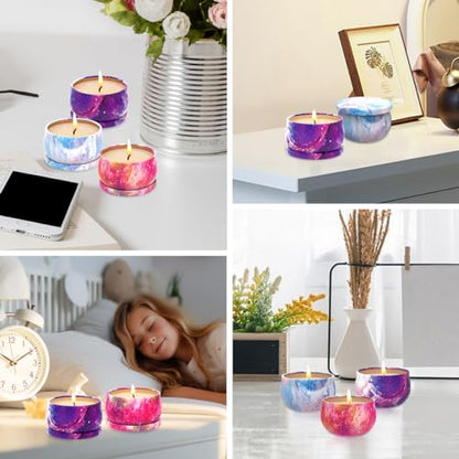 Scented Candles Gift Set, 3 Pack Soy Candles Gift Set Candles for Home Scented, Gifts for Women Men