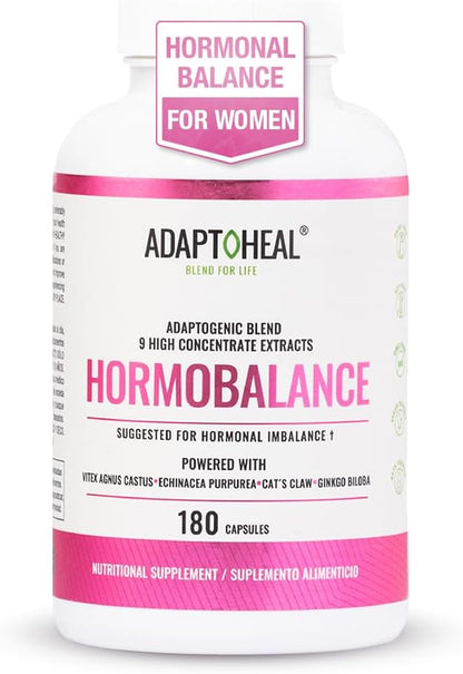 ADAPTOHEAL Hormobalance Hormone Balance for Women (180 Capsules)