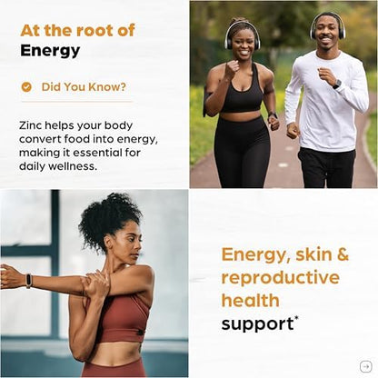 SANDHUHERBALS Zinc 50mg Bundle with Magnesium Complex 6 in 1 Supplement | Supports Immune, Muscle Health & Quality Sleep | for Men & Women