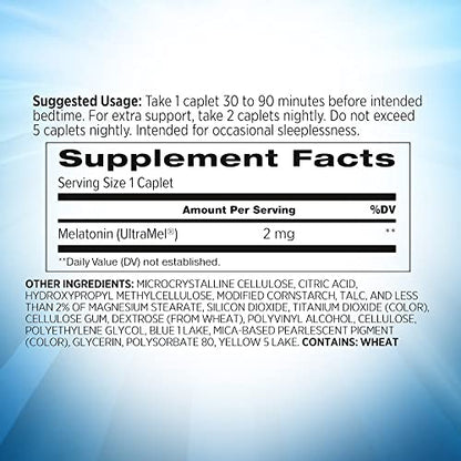 REMfresh 2mg Advanced Melatonin Sleep Aid Supplement (36 Caplets)