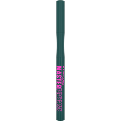 Maybelline Eyestudio Master Precise All Day Waterproof Liquid Eyeliner Makeup, Black, 1 Count (Packaging May Vary)
