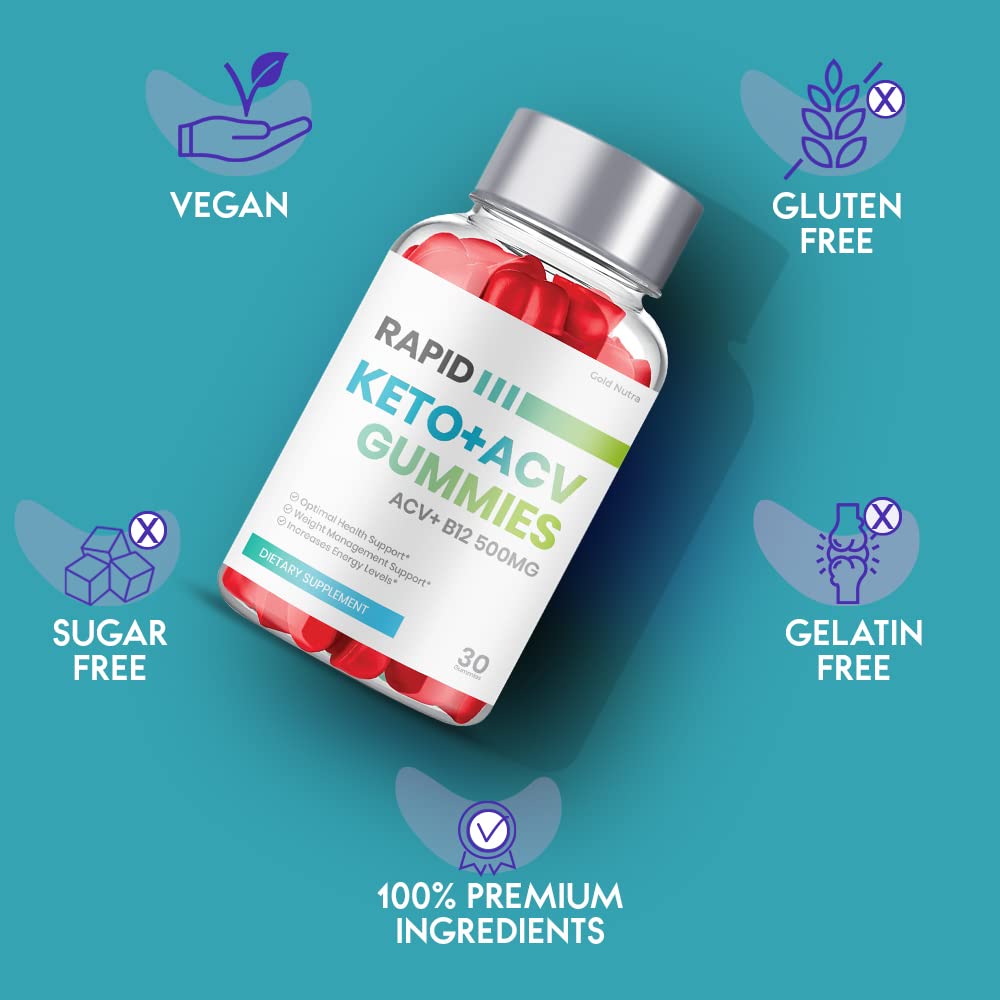 Rapid Keto ACV Gummies, Rapid Keto + ACV Gummies, Weight Management Advanced