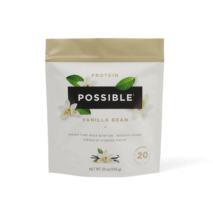 Possible Protein Powder Vanilla Bean - 20g of Vegan, Plant-Based Protein Mix - Non-GMO