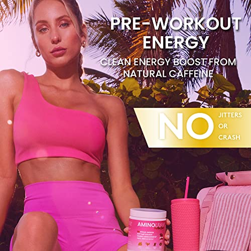 RSP NUTRITION AminoLean Pre Workout x Alix Earle Berry Alixir, Clean Energy with No Jitters