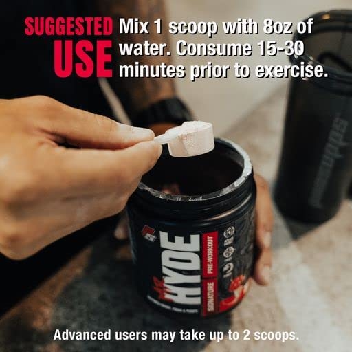 PROSUPPS Mr. Hyde Signature Pre Workout with Creatine, Beta Alanine, TeaCrine