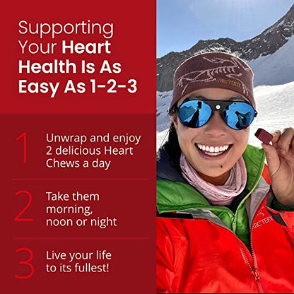 humanN SuperBeets Heart Chews - Nitric Oxide Production and Blood Pressure Support