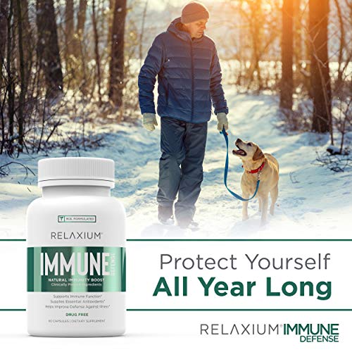 Relaxium Immune Defense, Powerful Immune Support Supplement, Immunity