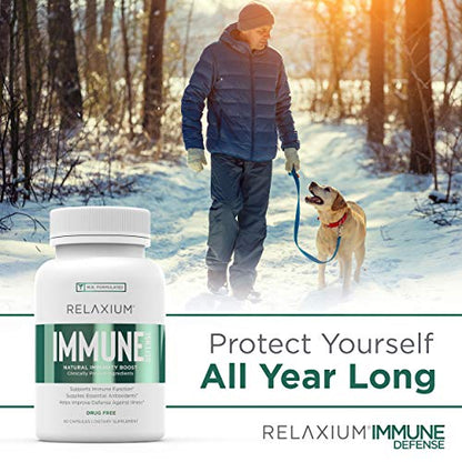 Relaxium Immune Defense, Powerful Immune Support Supplement, Immunity