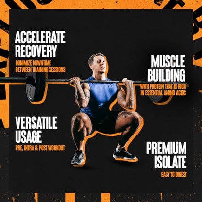 Clear Whey Isolate Protein Powder - Easy to Digest and Mix, 5g BCAA, Deliciously Juicy