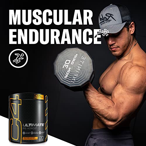 Cellucor C4 Ultimate Pre Workout Powder Orange Mango - Sugar Free Preworkout