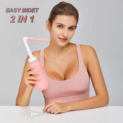 LZXIYUE 2PCS 2-in-1 Peri Bottle Feminine Care for Women,Reusable Portable Bidet for Travel