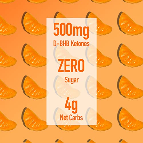 Real Ketones Keto BHB Gummies - Keto Gummies with BHB Exogenous Ketones for Enhanced