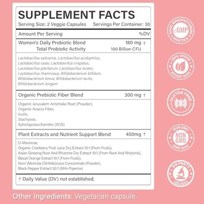 12 PPM H2 Hydrogen Tablets & 11 Strain Probiotics 100 Billion CFU | Daily Supplement Routine | 2 Items