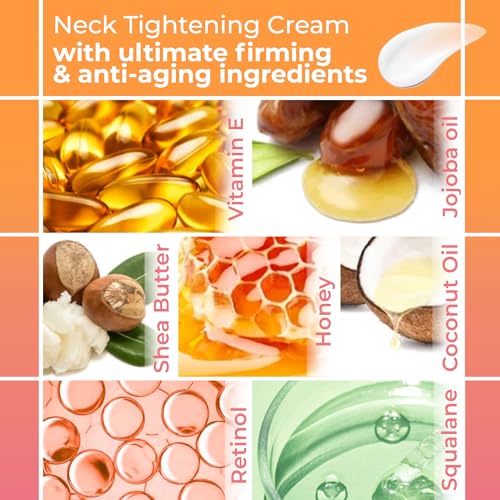 Neck Firming Cream for Women: Neck Cream - Neck Tightening Cream - Neck Creams