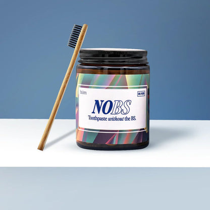 NOBS Toothpaste Tablets - Nano Hydroxyapatite, Flouride & Plastic Free, Eco & Travel