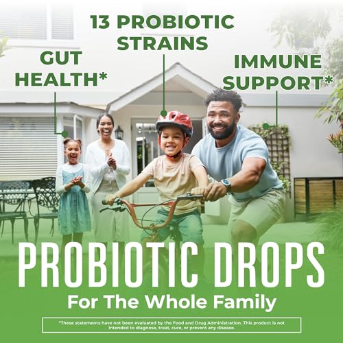 MaryRuth Organics USDA Organic Liquid Probiotic, Digestive Health, Gut Health, Probiotics