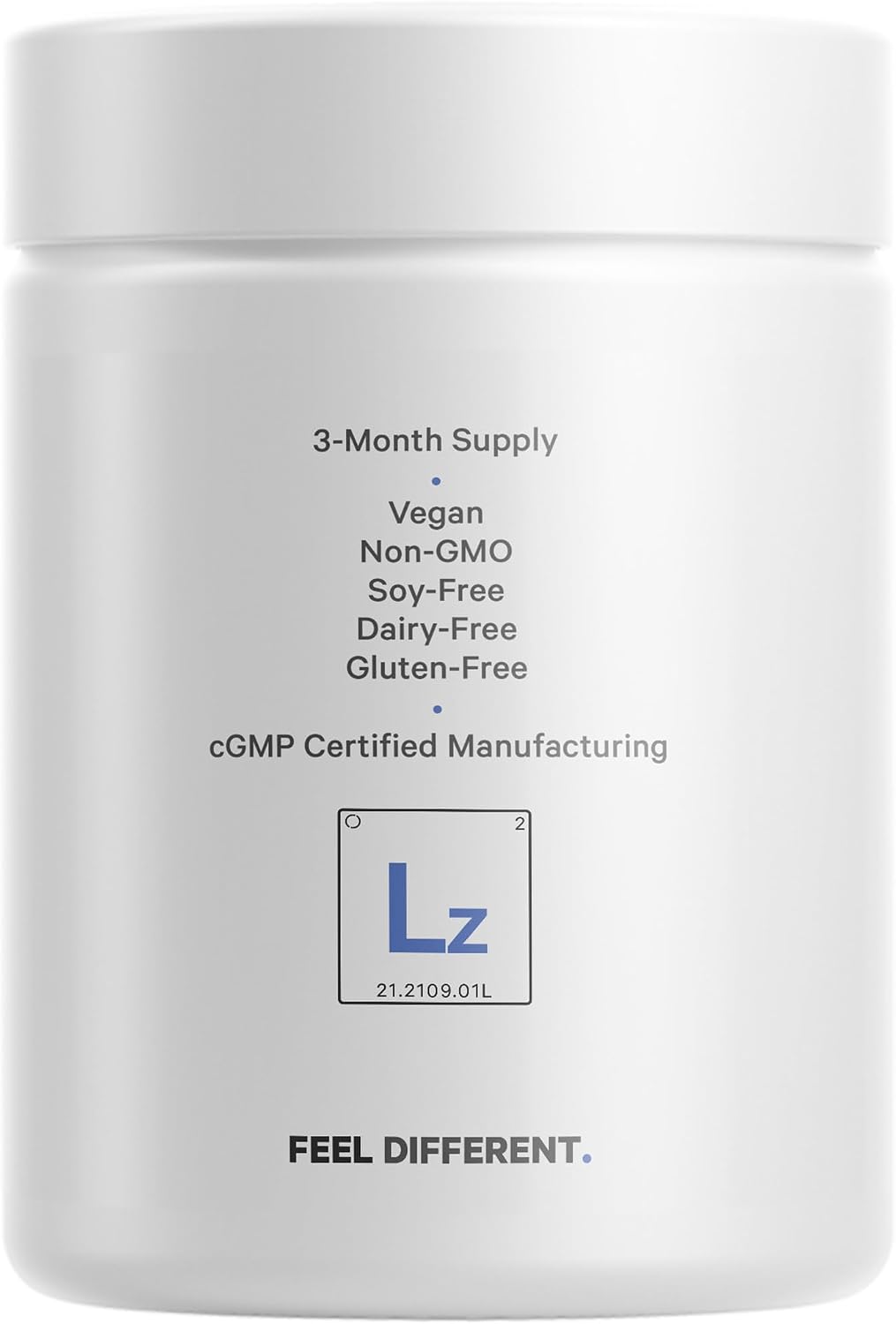 Codeage Liposomal Zinc 50mg, Zinc Gluconate, Vegan, 100 Capsules | Zinc gluconate 50mg, liposomal delivery. One capsule per day. Three-month supply. Vegan, non-GMO.