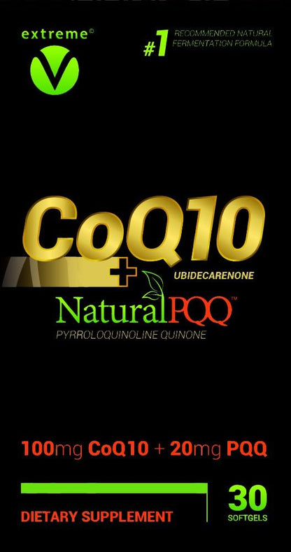 CoQ10 QQ - CoQ10 with Natural PQQ - Vegetarian Softgels