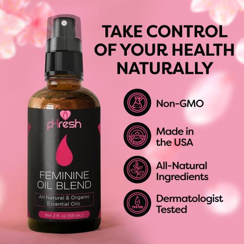 pHresh Feminine Essential Oil Spray & Vaginal pH Test Strips