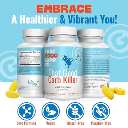 That Good Supp Co That Good Carb Killer - Carb Blocker Pills for Weight Maintenance Goals