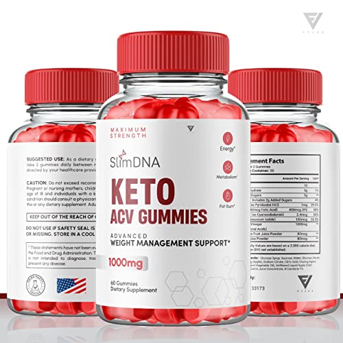 Slim DNA Keto Plus ACV Gummies Slimdna Keto ACV Gummies 500 MG Advanced