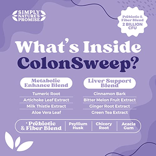 Simply Nature's Promise - ColonSweep Psyllium Husk Powder Colon Cleanser, 8 oz.