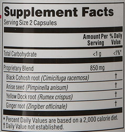 Kroeger Herb Female Balance Capsules, 100 Count
