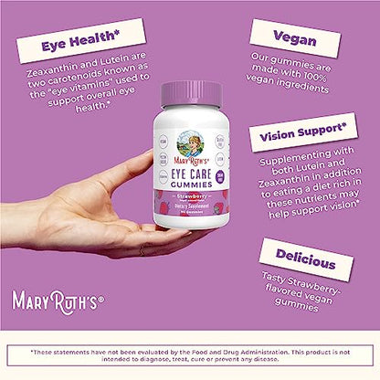 MaryRuth's Eye Care Gummies | Zeaxanthin and Lutein | 45 Day Supply