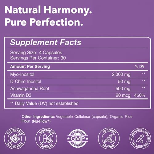 Intimate Rose Myo-Inositol & D-Chiro Inositol Blend - 40:1 Blend - Fertility, Hormonal Balan