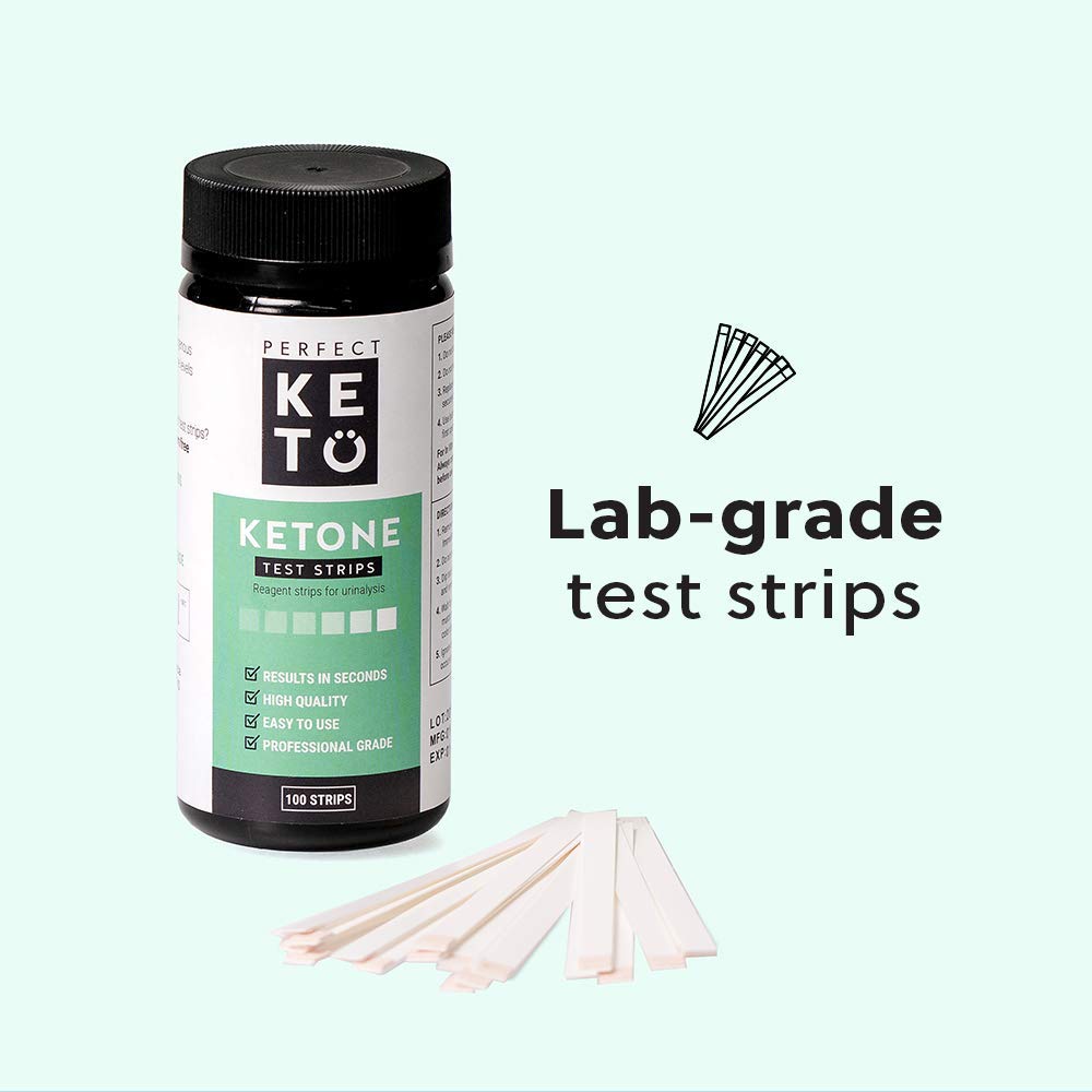 Perfect Keto Test Strips - Best for Testing Ketones in Urine on Low Carb Ketogenic Diet