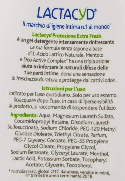 intimate wash fresh 200 ml by Lactacyd