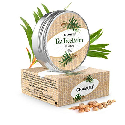 TEA TREE OIL BALM -100% All Natural | Great Cream for Soothing Irritations like Eczema