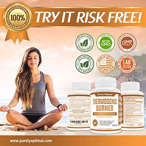 Premium Thermogenic Diet Pills - Weight Management Support, Clean Energy, Enhanced Focus